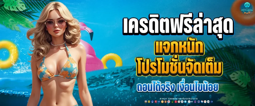 เครดิตฟรีล่าสุด